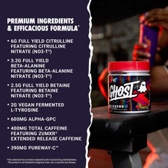 Ghost Legend All Out Cherry Limeade scoop shows measured serving for consistency.