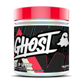 GHOST Pump bottle shows unflavored formula for a clean, stimulant-free workout.