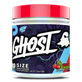 GHOST Size V3 tub front label with clear ingredient disclosure for informed decisions.