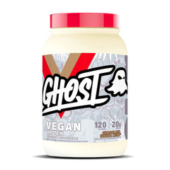 GHOST vegan protein bottle with Chocolate Cereal Milk flavor for daily shakes.