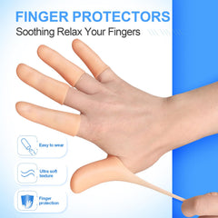 Ghzaocu protector dedo gel para deportes con fricción reducida.
