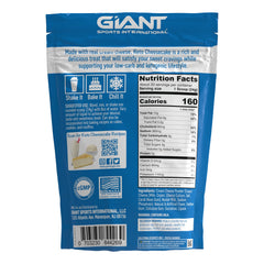Giant Sports Keto Cheesecake Shake Mix blended with ice for a smooth smoothie texture