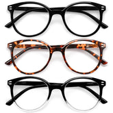 GIBLOGO reading glasses with a stylish frame for women, ideal for up-close reading.