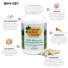 Ginseng & Herb Co-Op ground root texture—earthy aroma for daily wellness rituals