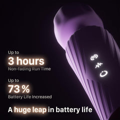 Gladay Massage Wand quiet motor enables undisturbed relaxation after busy days.