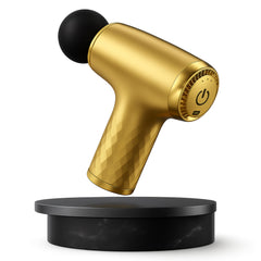 GLDN Mini Massage Gun with ergonomic handle supports comfortable, targeted relief.