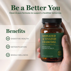 Global Healing Center label detail with ingredients and cGMP quality.