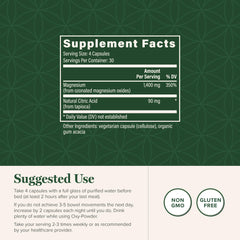 Global Healing Center Oxy-Powder label closeup highlights ingredients and safety notes.