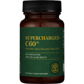 Global Healing Center Supercharged C60 bottle for daily wellness support.