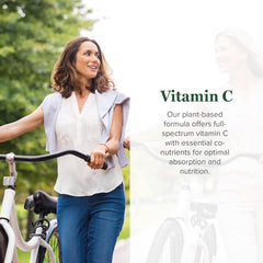 Pouring Vitamin C Drops demonstrates easy, measured daily antioxidant intake.