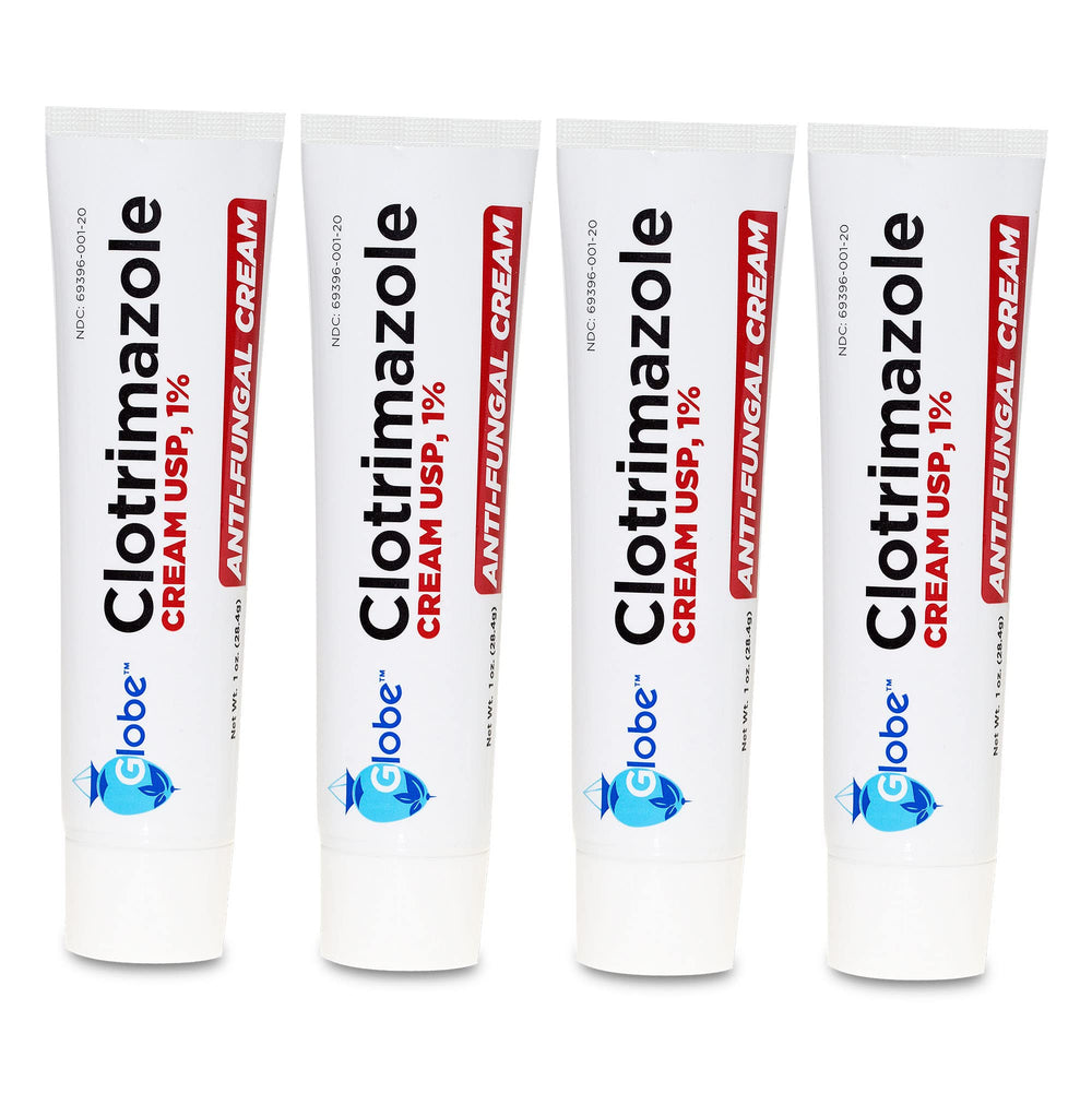 Globe Crema antifúngica 1% USP, tubo frontal para aplicación fácil