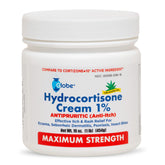 Globe Hydrocortisone 1% Aloe label detail for itch relief