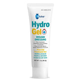 Globe hydrogel dressing 3oz tube for portable wound care and protective moisture.