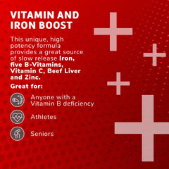 Globulo Rojo iron supplement ingredients beef liver listed on the label