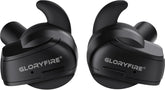 GLORYFIRE shooting ear protection in dark finish reduces range noise while preserving speech.
