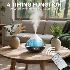 GLOXA diffuser mist modes showing strong and gentle options