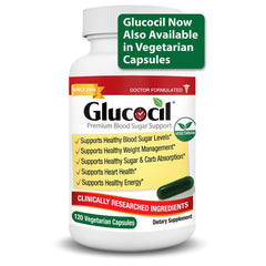 Glucocil berberine bottle front suggests energy balance support