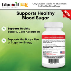 Glucocil vegetarian capsules dispensed for daily meal use