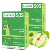Glucose SOS polvos dextrosa rápida para energía instantánea, 15 g por sobre.