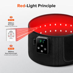 GMOWNW belt side profile shows ergonomic design for versatile body areas.