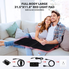 GMOWNW wearable pad with adjustable belt fits waists for versatile therapy.