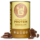 Gnarly Nutrition chocolate protein powder tub with label for post‑workout fueling
