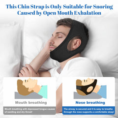 Gnaye chin strap soft elastic material feels lightweight and odor-free