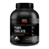 GNC AMP Pure Isolate Vanilla Custard tub for post-workout fueling