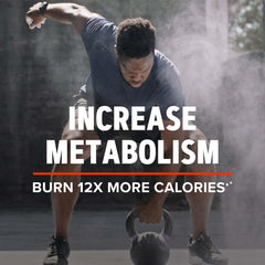 GNC AMP Thermo Igniter 12X capsule highlights metabolism support during workouts
