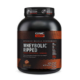 GNC AMP Wheybolic Ripped bottle front shows 22 servings.