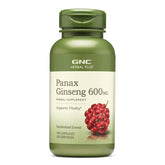 GNC Herbal Plus Panax Ginseng bottle for everyday energy support and easy daily use.
