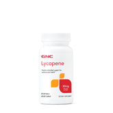 GNC Lycopene 30mg softgels front label shows antioxidant support.