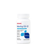 GNC Methyl B12 2500mcg caplet, high-potency formula for energy support.