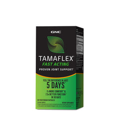 GNC TamaFlex Fast Acting bottle supports joint comfort and daily mobility