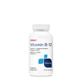 GNC Vitamin B-12 1500mcg bottle on a clean surface for daily energy support