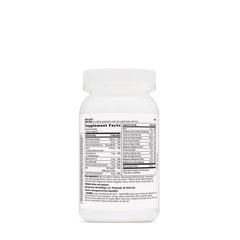 GNC Women's Prenatal packaging label: clear nutrition details for informed use.