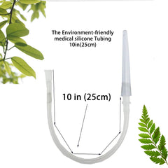 Gnegklean enema nozzles included for comfortable insertion and reliable delivery