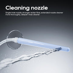 GNEGKLEAN soft nozzle close-up highlighting gentle insertion comfort