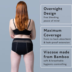 Goat Union overnight underwear fabric texture indicating safety and quality