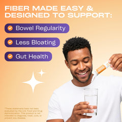 GoBiotix fiber powder dissolving in water without clumps