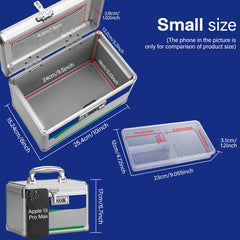 GODLONSEN medicine box code side view showing compact home organization