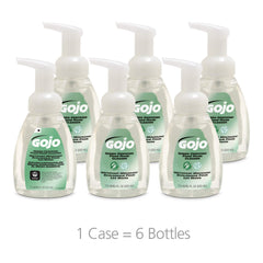GOJO fragrance-free label indicating unscented formulation for sensitive environments.