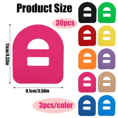 Goktvai adhesive patches color swatches show durable, breathable options for active days