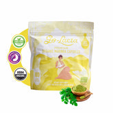 Go-Lacta moringa capsules bottle for daily breastfeeding support.