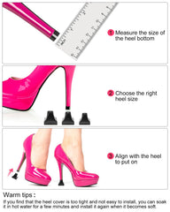 Golbylicc high heel cap sets protectors in 4 sizes for daily use.