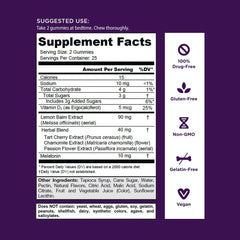 Goli Melatonin 10 mg gummy close-up showing potency and texture.