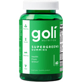 Goli Supergreens Gummies with artichoke leaf extract for easy daily greens.