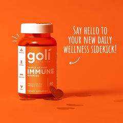 Goli Triple Action Immune Gummies with elderberry extract and botanicals