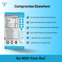 GoLive powder dissolving in liquid for quick, flavor-free intake.