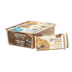 GoMacro MacroBar variety-pack on-the-go vegan protein options